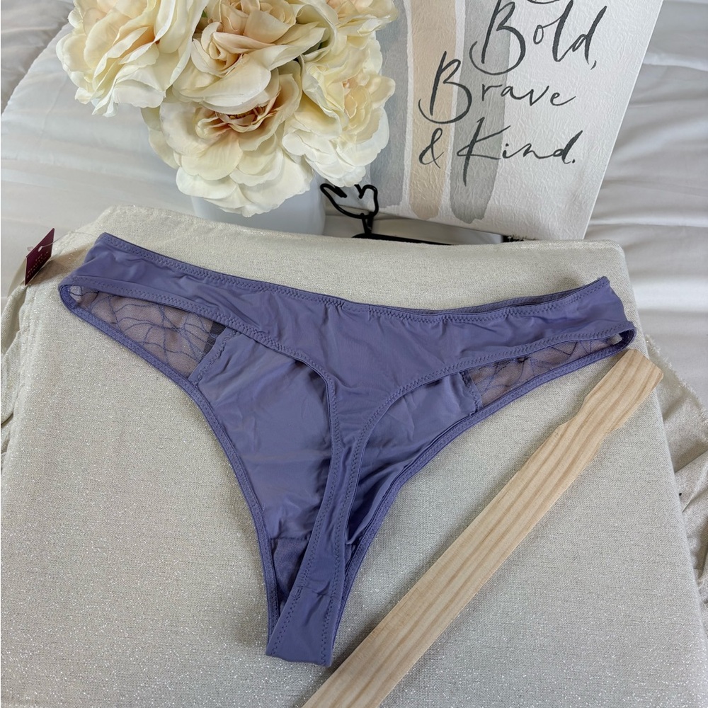 A La Folio Luli Lingerie Women’s Thong and Bikini Panties Set Luxury Intimates - Picture 6 of 16